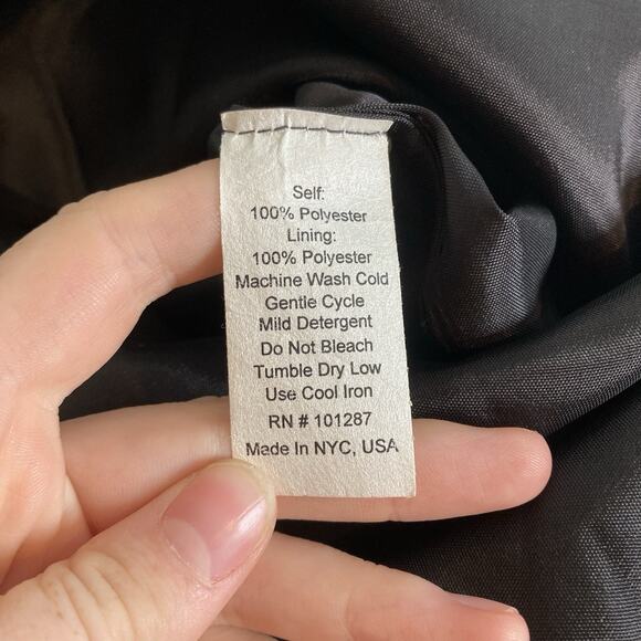 Alexia Admor Women's Black White‎ Floral Satin Dress Size M Old Money Refined - Picture 6 of 11